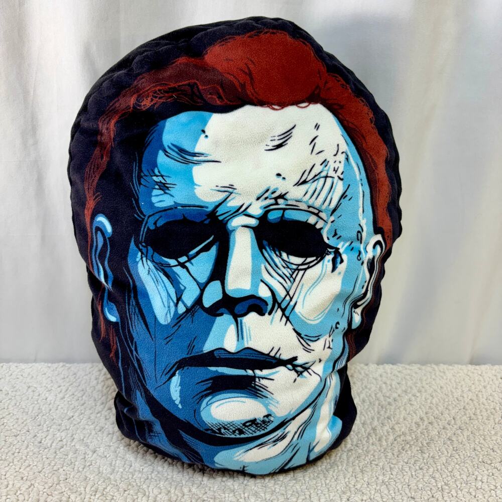 Michael Myers Mask Plush Pillow Halloween 2018 Creepy Co 15”